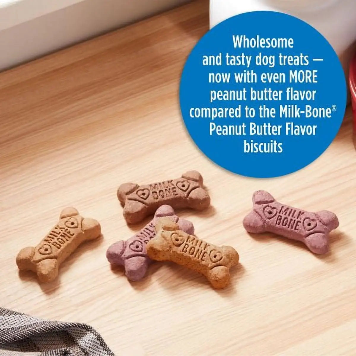 Peanut Butter Flavor, 24 oz Small Crunchy Dog Treats