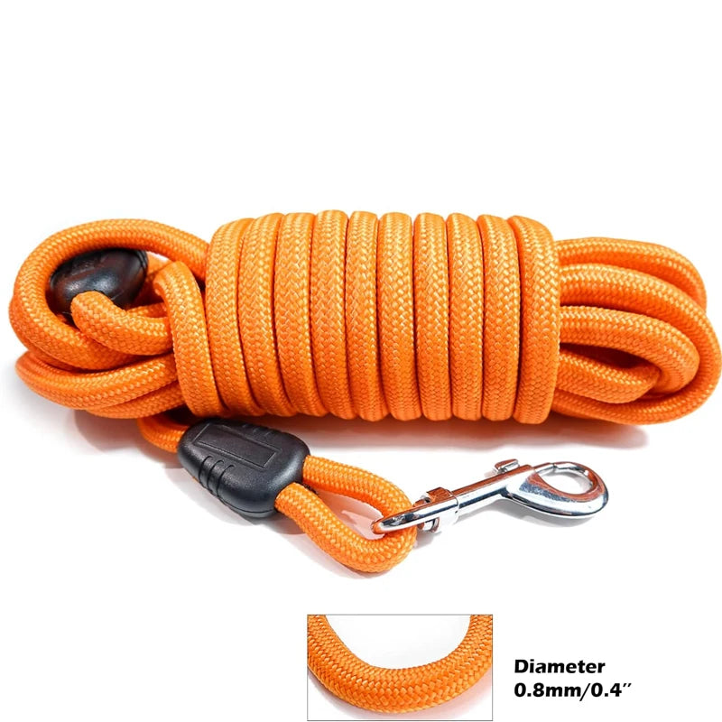 8mm Thick 5M Heavy Duty Nylon Dog Training Leash