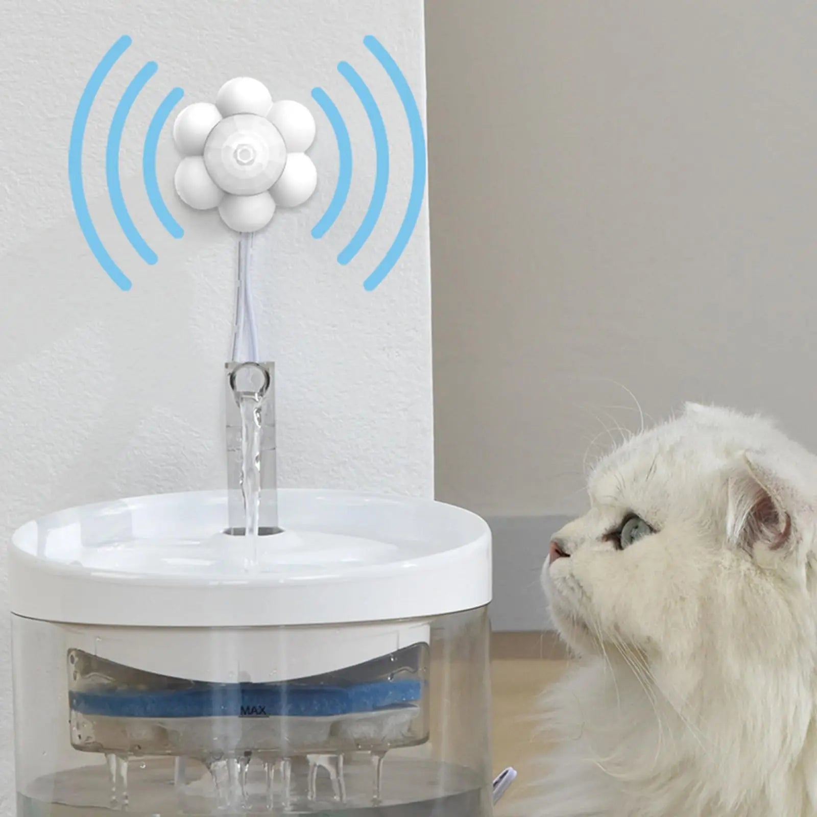 Smart Cat Water Fountain Motion Sensor, USB