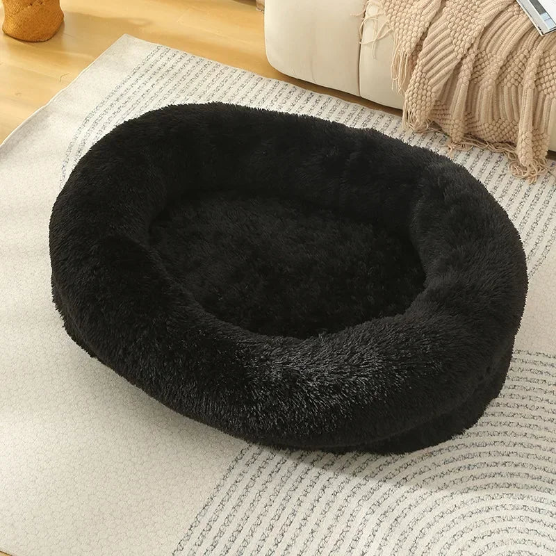 Ultra Soft, Washable Donut Cuddler Pet Bed