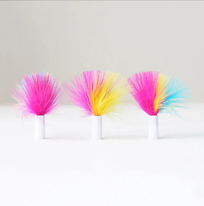 Smart Electric Cat Toy Interactive Turntable with Feather Teaser