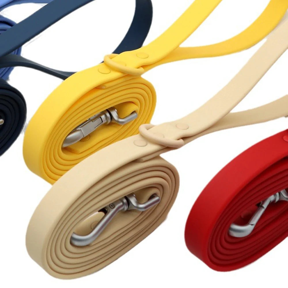 Waterproof Traction Lead 1.5m Candy Color PVC Dog Leash
