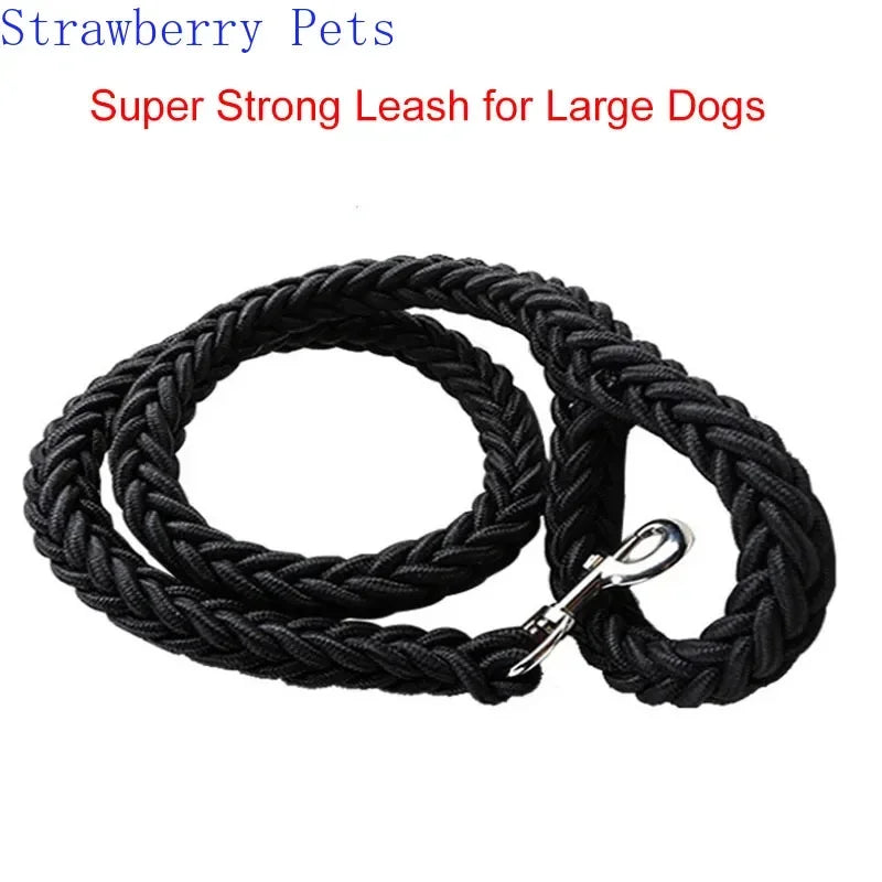 Adjustable 130cm Heavy-Duty Nylon Dog Leash