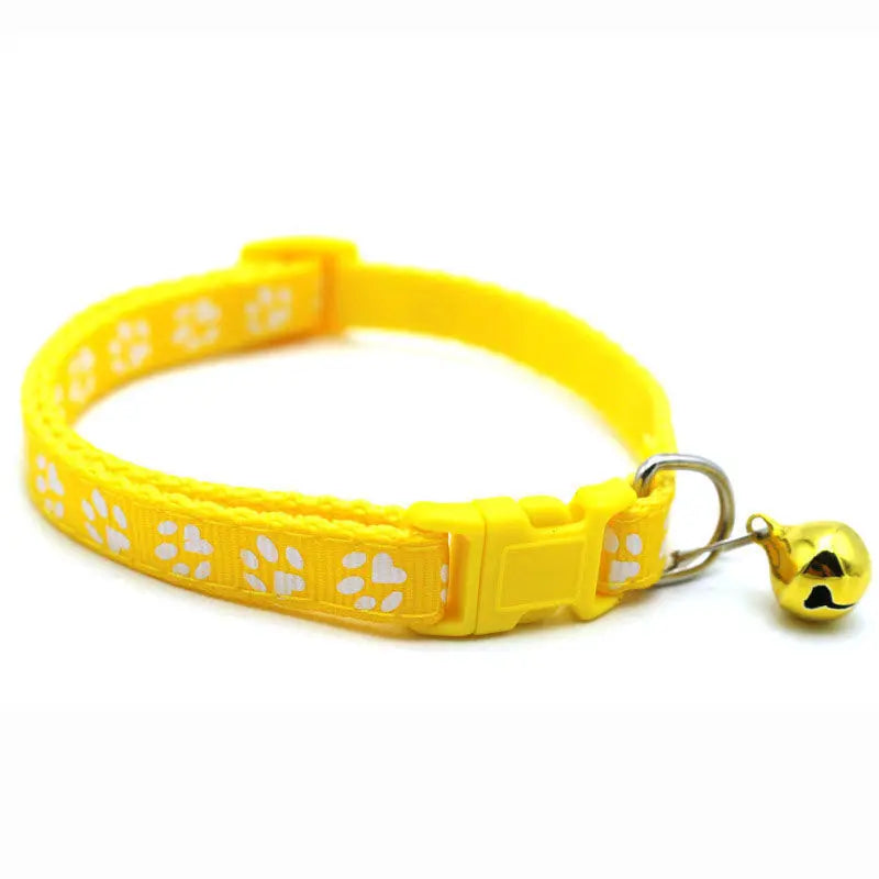 Adjustable Fashion Pet Necklace Colorful Pattern Cat Collar