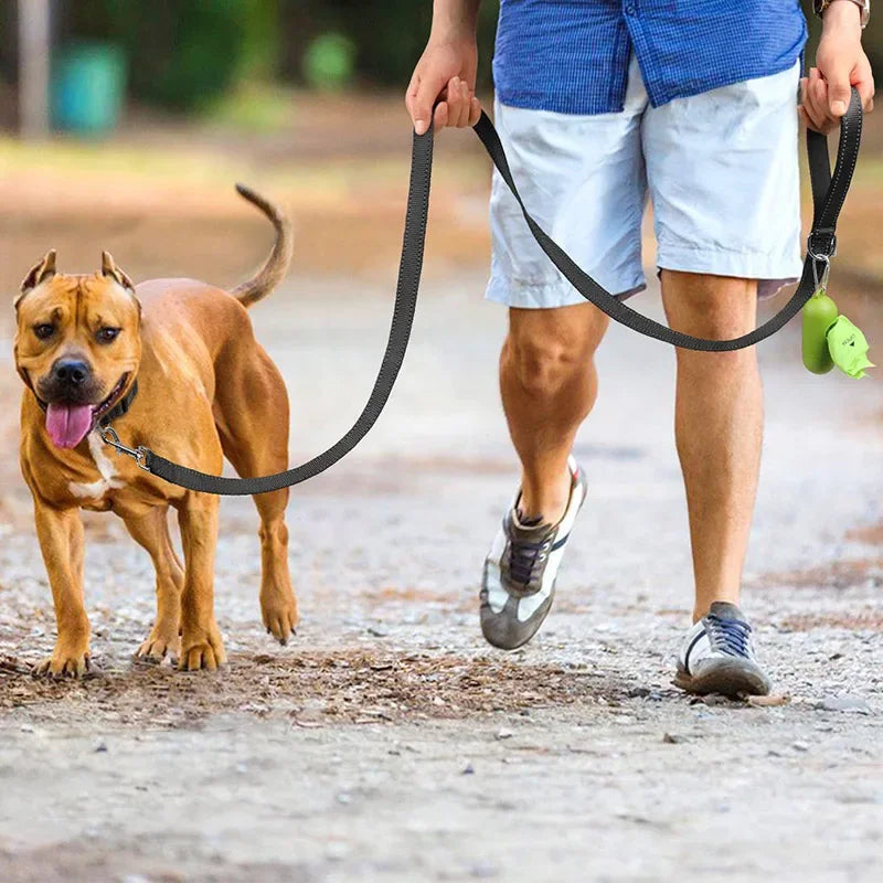 Adjustable Walking Reflective Pet Harness Lead Strap Leash