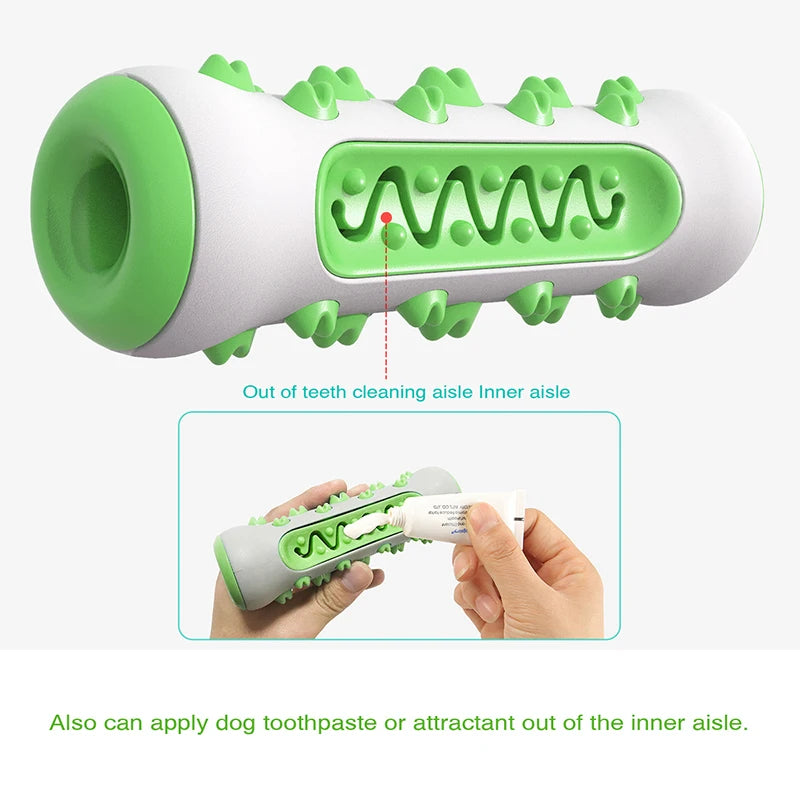 Rubber Dog Chew Toy Toothbrush Molar Stick for Cleaning & Training