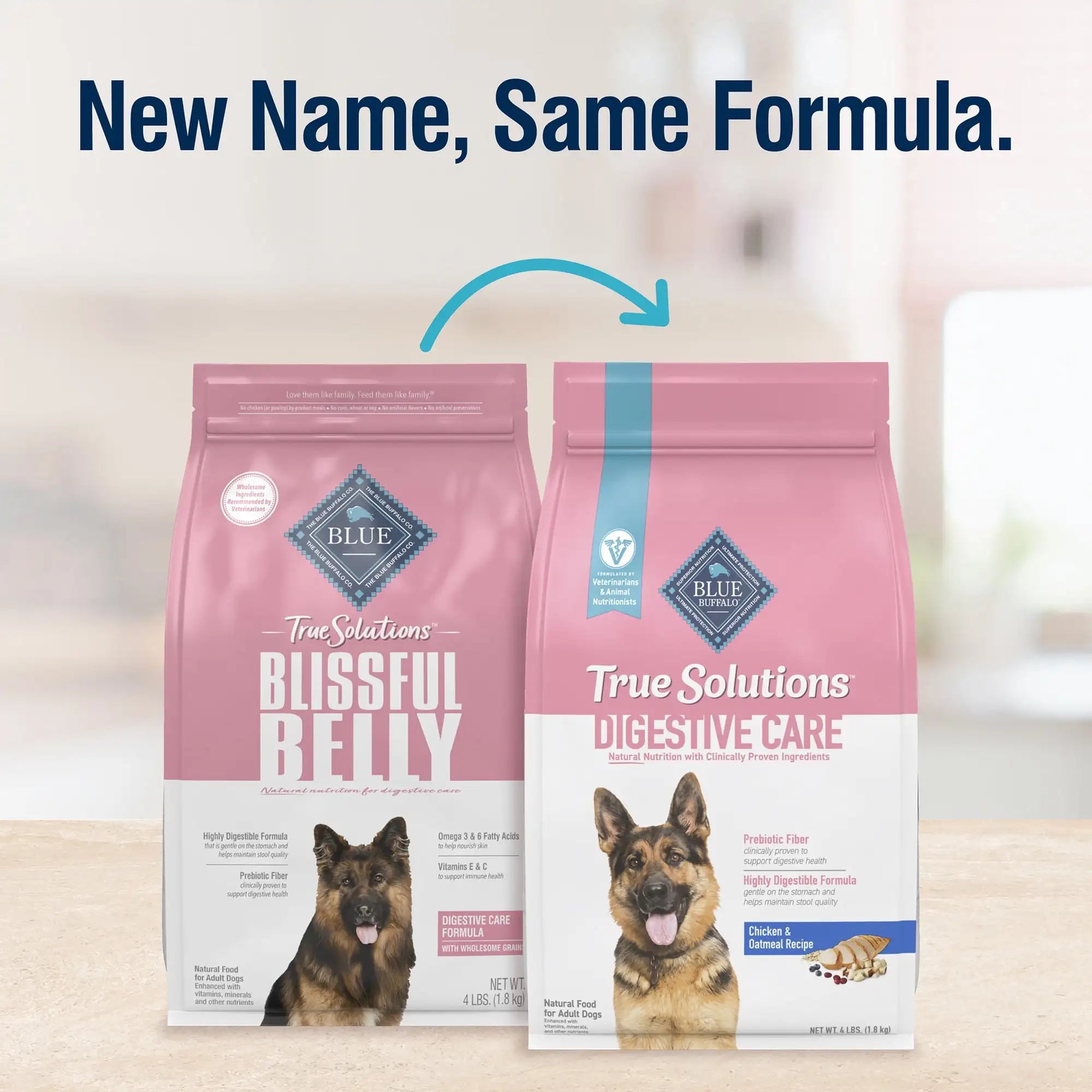 4 lb Bag True Solutions Digestive Care Dry Dog Food
