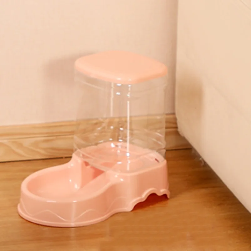 Pet Bowl Set Base & Water Bottle for Cats & Dogs