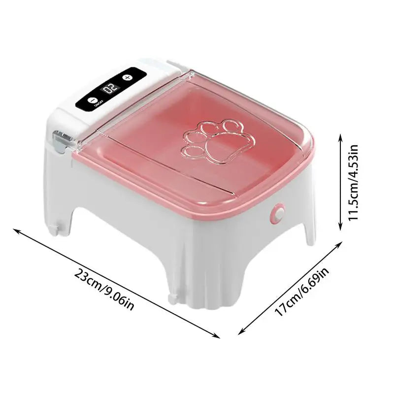 Smart Automatic Pet Feeder Sensor Timed Dispenser for Cats & Dogs