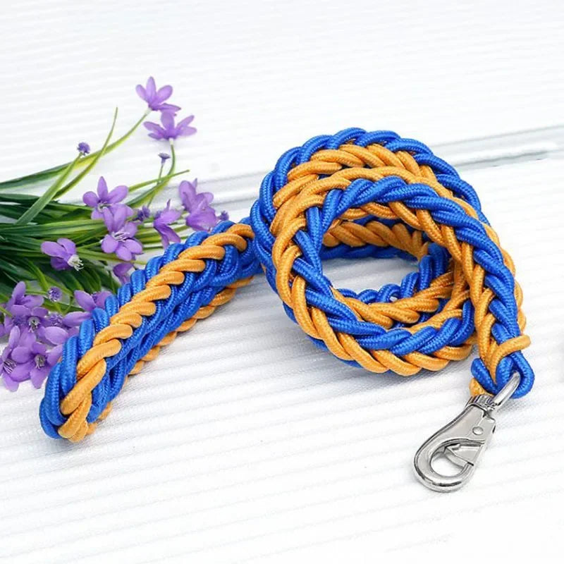 Adjustable 130cm Heavy-Duty Nylon Dog Leash