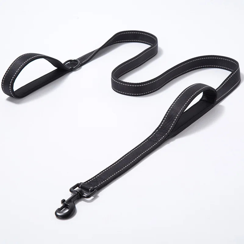 Outdoor Training Heavy Duty Dual Handle Dog Leash