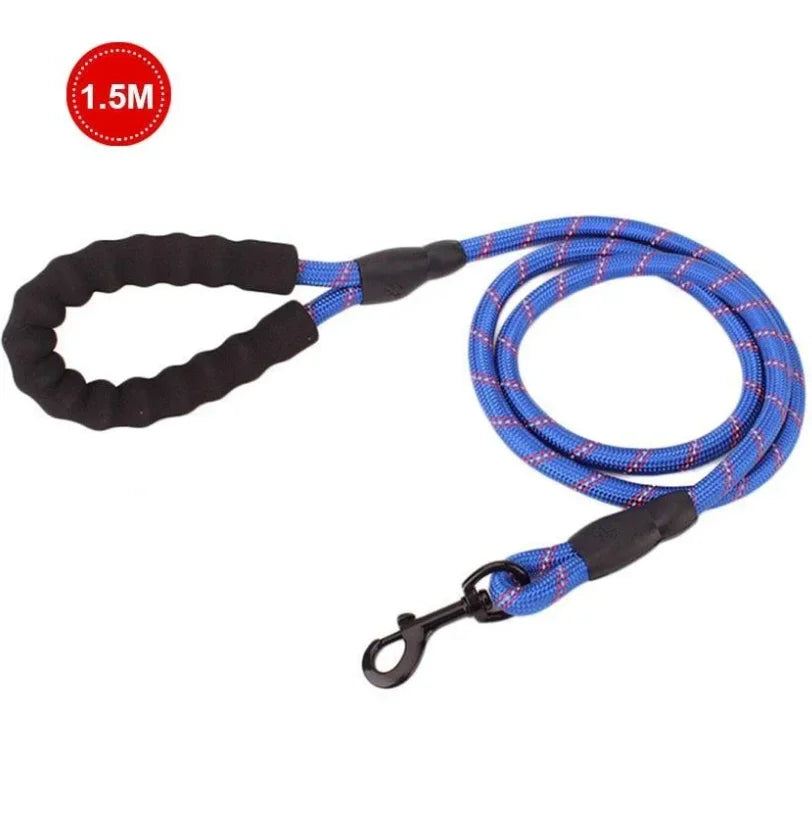 Heavy-Duty Pull & Tow Lead Strong Reflective Dog Leash