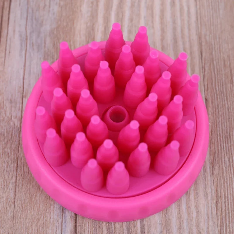 Pet Bath Massage Brush Soft Grooming Comb for Dogs & Cats