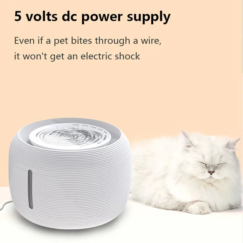 Smart Pet Water Fountain Automatic Sensor, Mute, with Filter