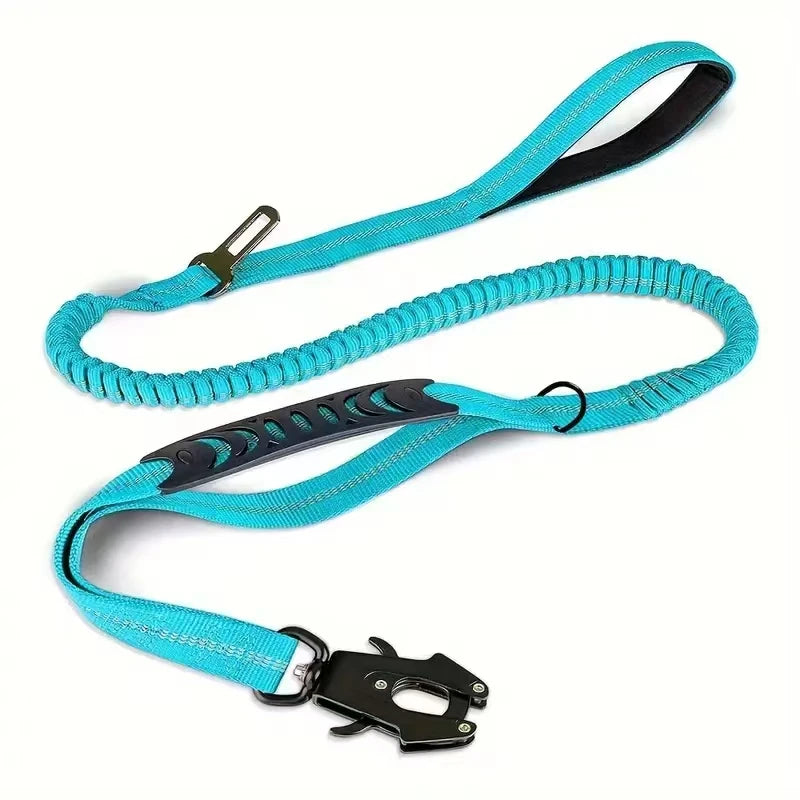 Reflective Heavy Duty Tactical Bungee Dog Leash