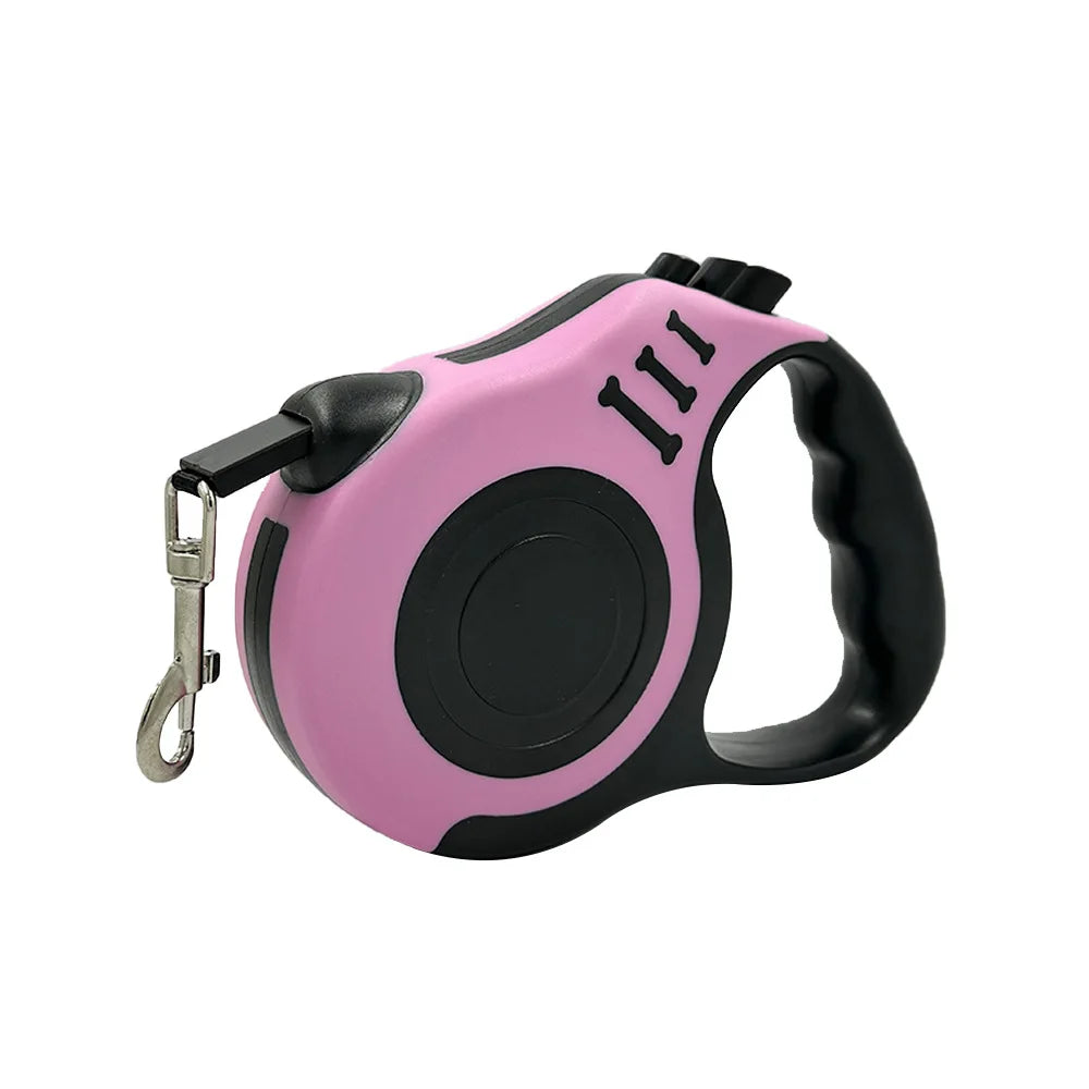 Automatic Nylon Lead 3M/5M Retractable Dog Leash