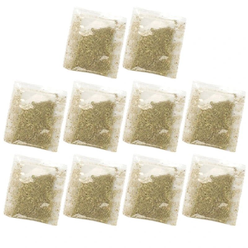 Fun Training Treats 10-Pack Natural Catnip Powder