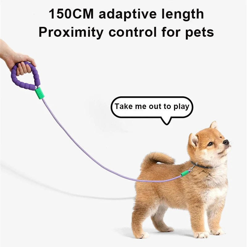 Reinforced 150cm Escape-Proof Dog Leash with Soft Padded Handle