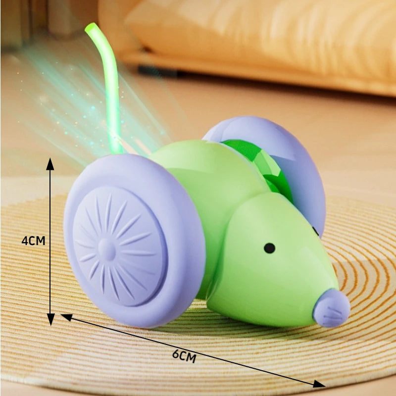 Smart Gravity Cat Toy Automatic Moving Mouse Car for Pets