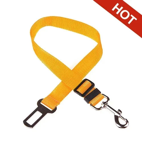 Adjustable Safety Harness Lead Clip Pet Car Seat Belt