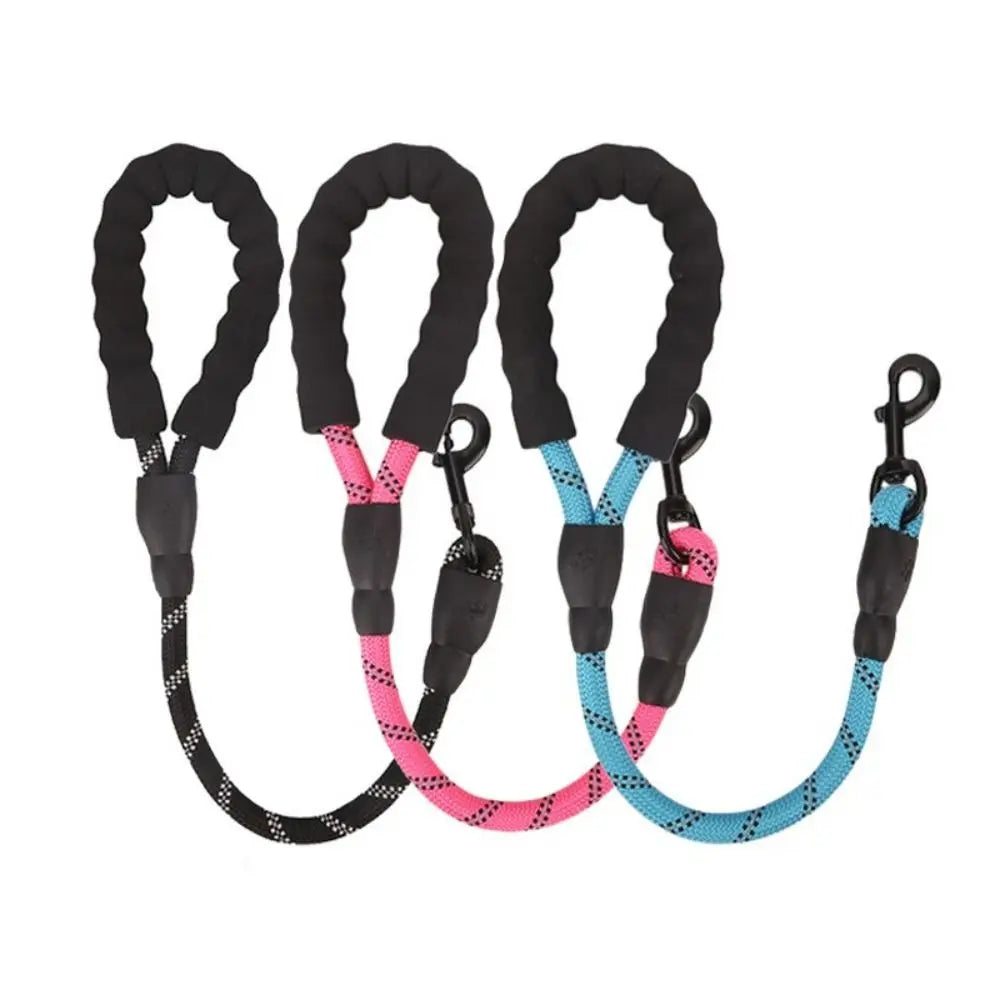 Soft, Heavy-Duty Lead Comfortable Short Training Dog Leash