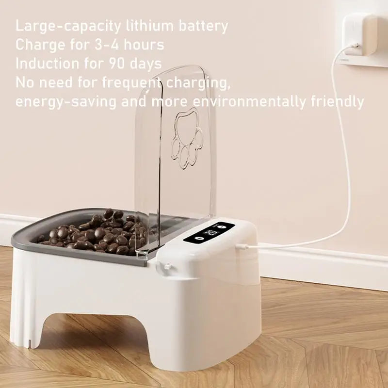 Smart Automatic Pet Feeder Sensor Timed Dispenser for Cats & Dogs