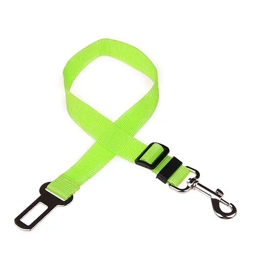 Adjustable Safety Harness Lead Clip Pet Car Seat Belt