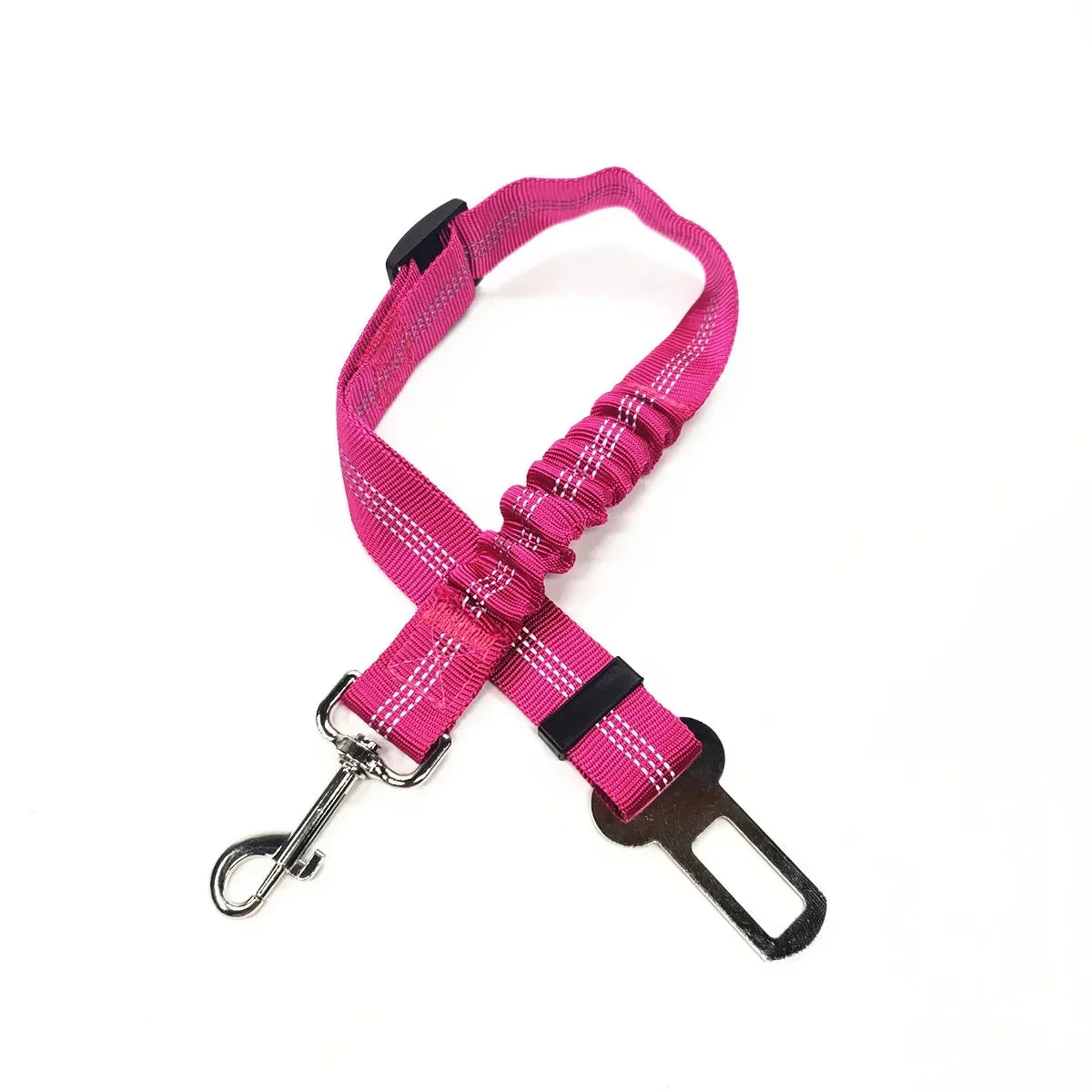 Adjustable Safety Harness Lead Clip Pet Car Seat Belt