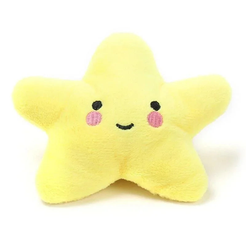 Plush Sounding Star Toy Fun Pet Toy for Dogs & Cats