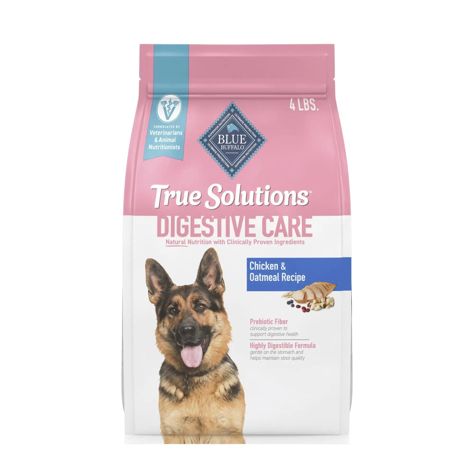 4 lb Bag True Solutions Digestive Care Dry Dog Food