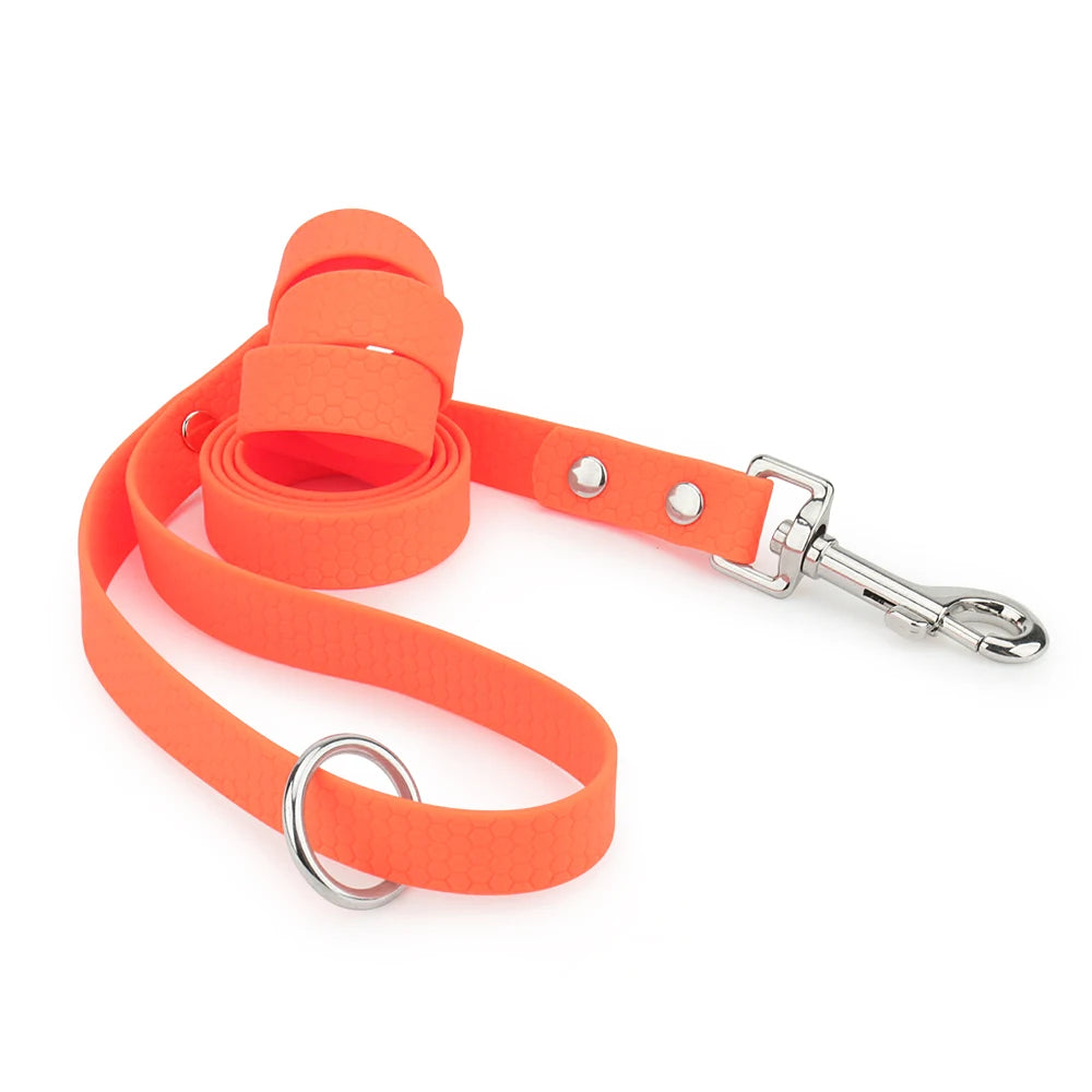 Candy Color Rope PVC Honeycomb Pattern Pet Leash