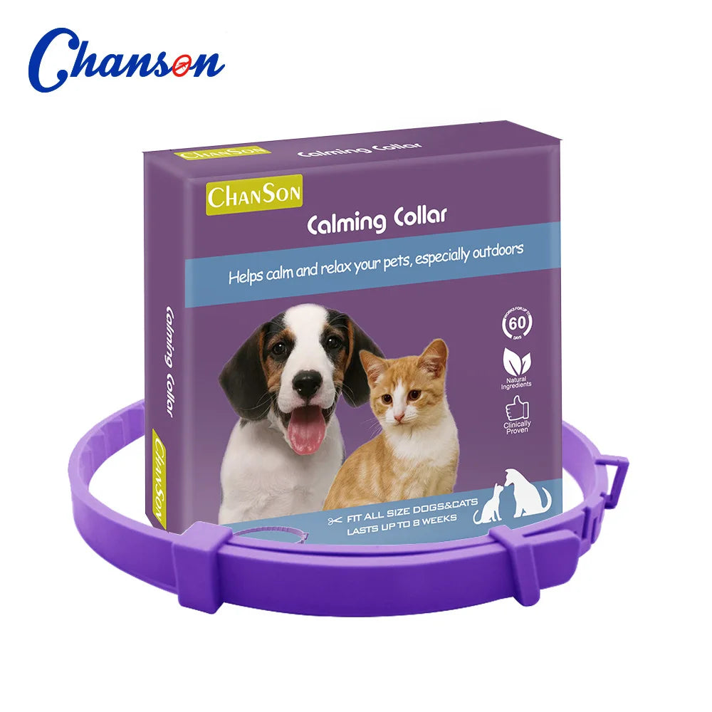 Soothing Pheromone Adjustable Calming Pet Collar