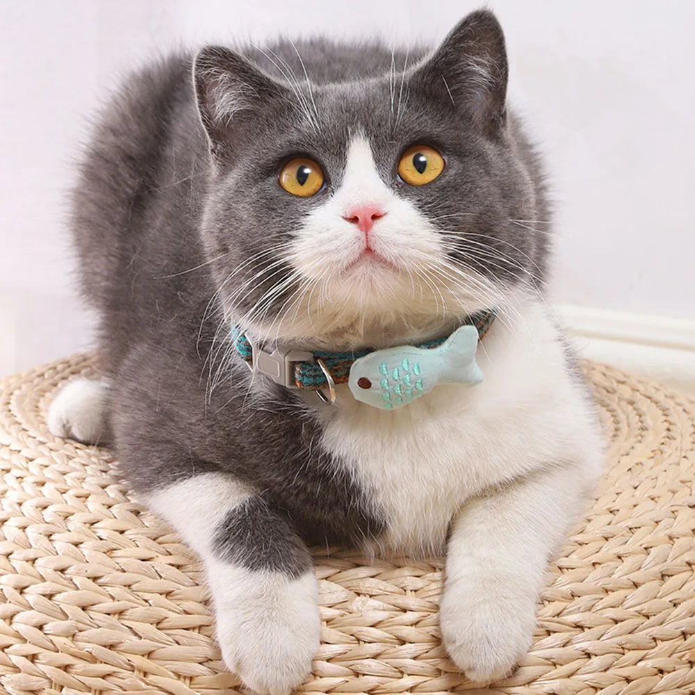 Cute Pet Necklace Adjustable Cat & Small Dog Collar