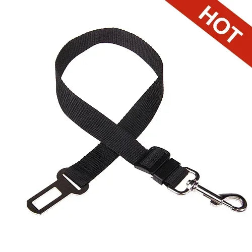 Adjustable Safety Harness Lead Clip Pet Car Seat Belt