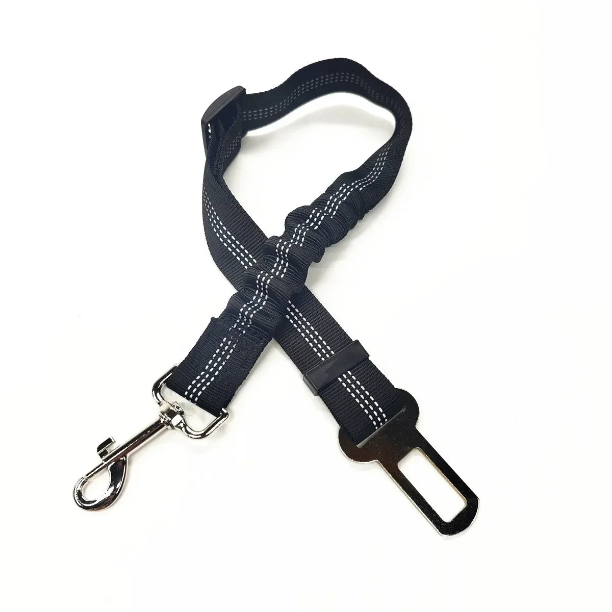 Adjustable Safety Harness Lead Clip Pet Car Seat Belt