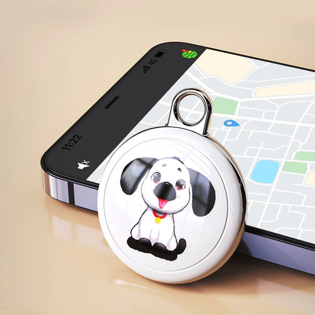 Pet GPS Tracker Mini Bluetooth Locator for Dogs & Cats