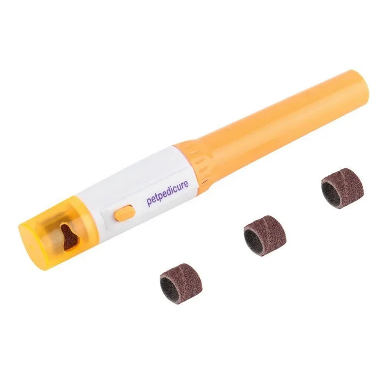 Electric Pet Nail Clipper Claw Grooming Tool for Dogs & Cats