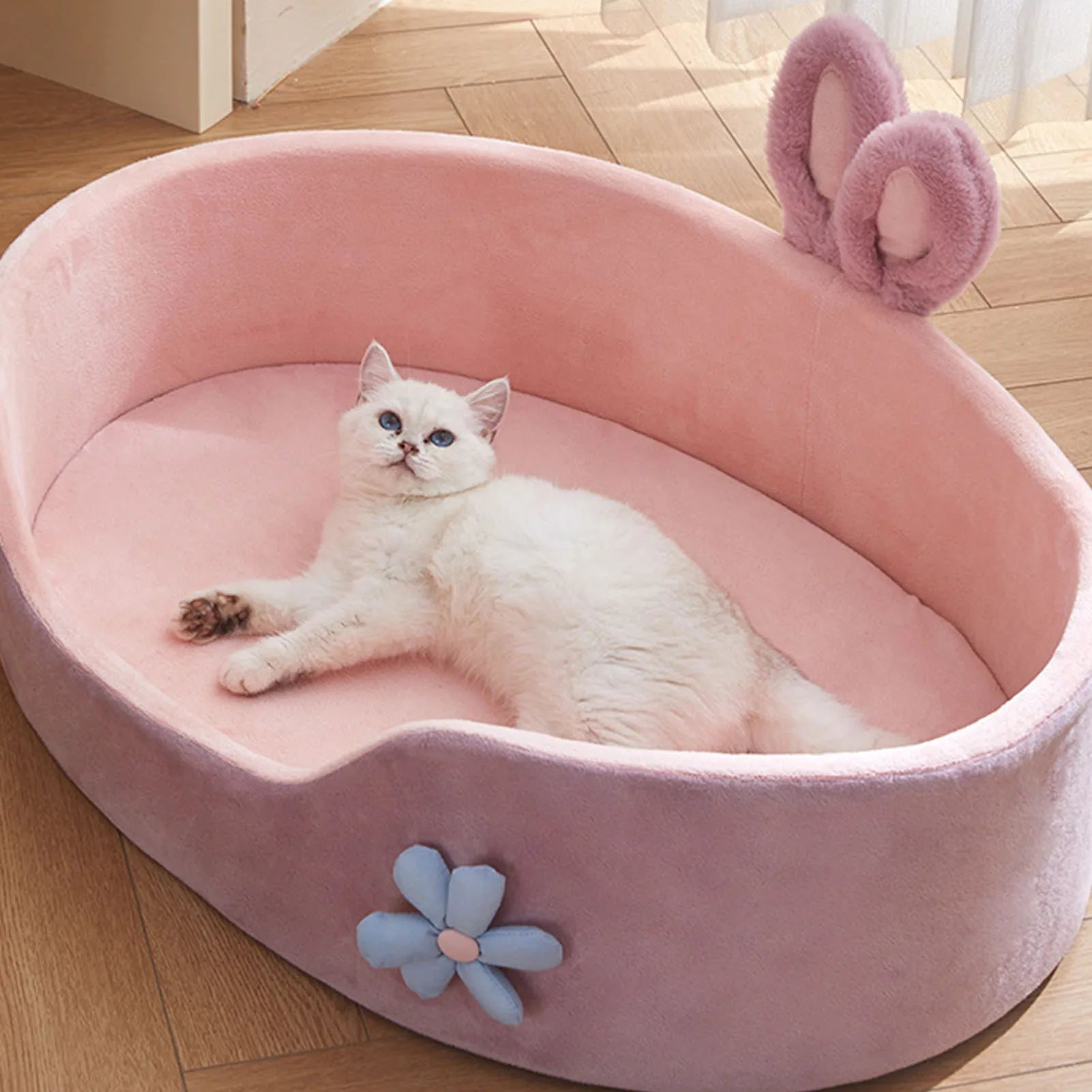 Soft, Comfortable Sleeping Detachable & Washable Pet Bed