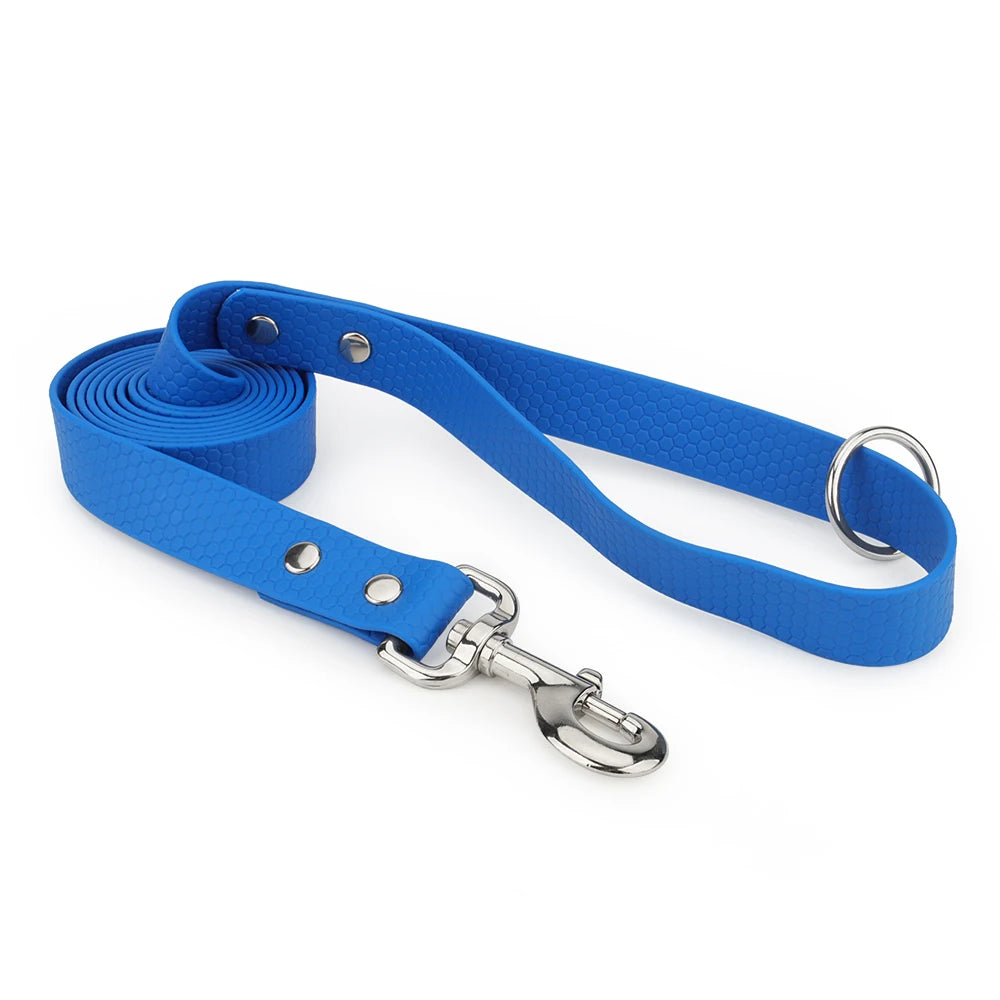 Candy Color Rope PVC Honeycomb Pattern Pet Leash