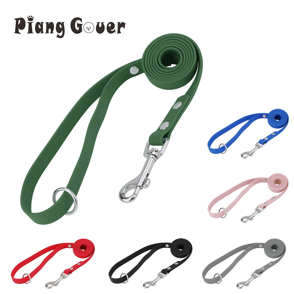 Candy Color Rope PVC Honeycomb Pattern Pet Leash