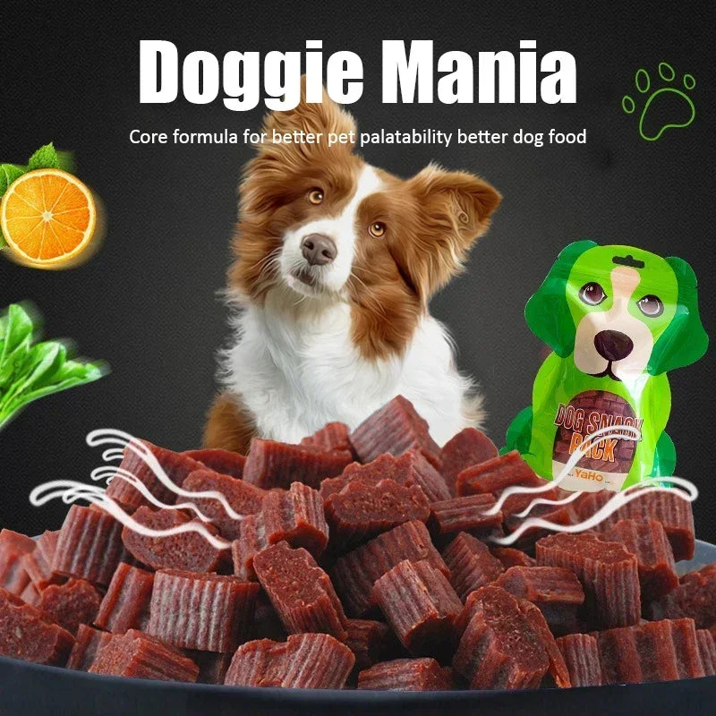 Nutritious Training Chewy Beef Dog Snacks