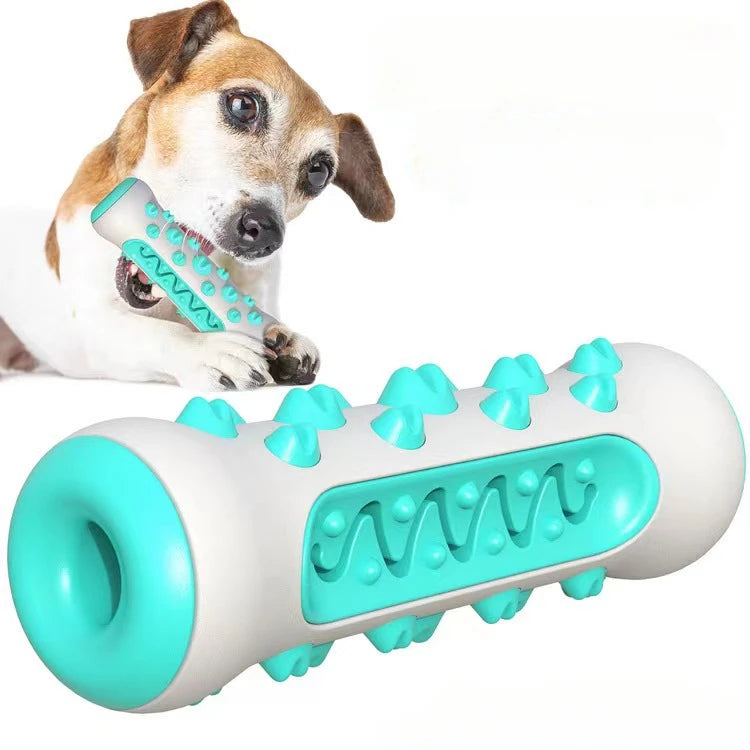 Rubber Dog Chew Toy Toothbrush Molar Stick for Cleaning & Training