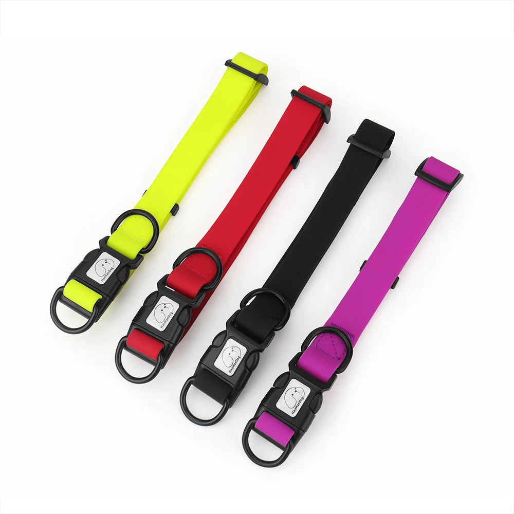 Adjustable PVC Waterproof Dog Collar