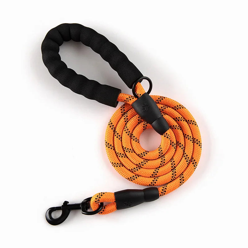 Heavy-Duty Pull & Tow Lead 150cm Reflective Dog Leash
