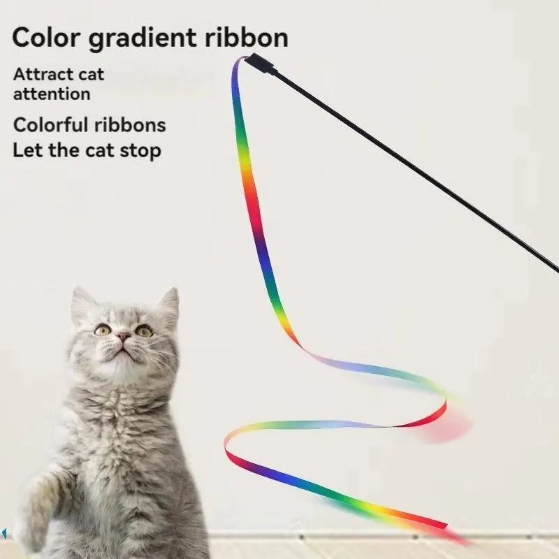 Interactive Teasing Wand Fun Toy for Cats & Dogs