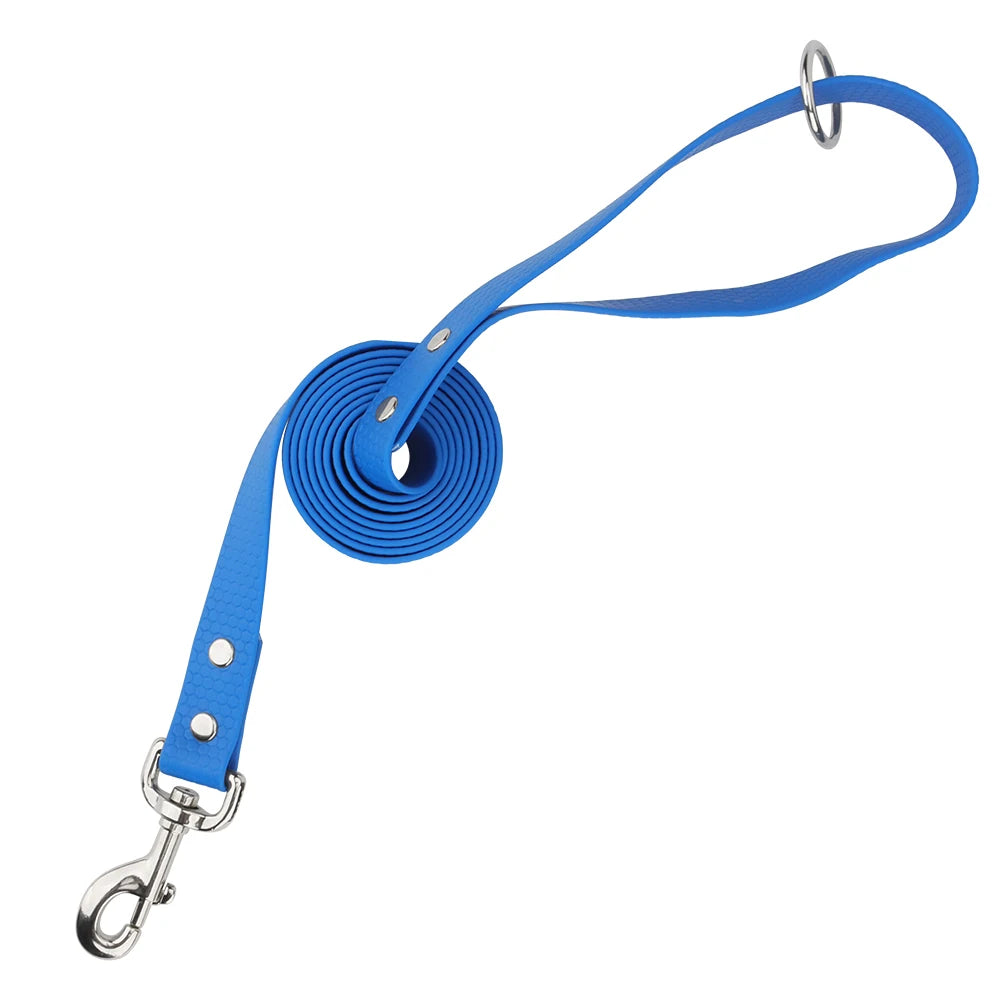 Candy Color Rope PVC Honeycomb Pattern Pet Leash