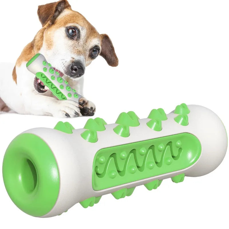 Rubber Dog Chew Toy Toothbrush Molar Stick for Cleaning & Training