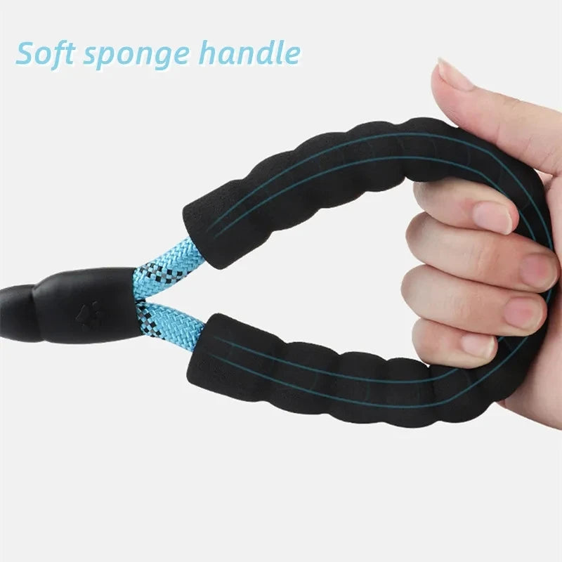 Heavy-Duty Pull & Tow Lead 150cm Reflective Dog Leash