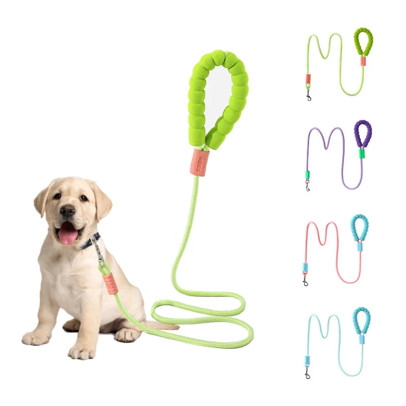 Reinforced 150cm Escape-Proof Dog Leash with Soft Padded Handle