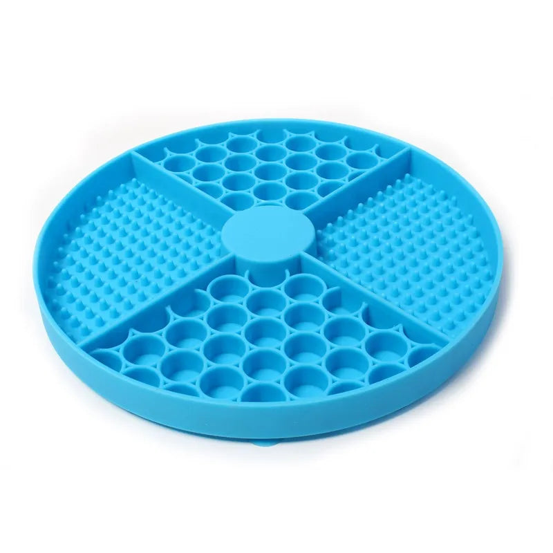 Silicone Licking Mat Slow Feeder with Suction Cup for Dogs & Cats